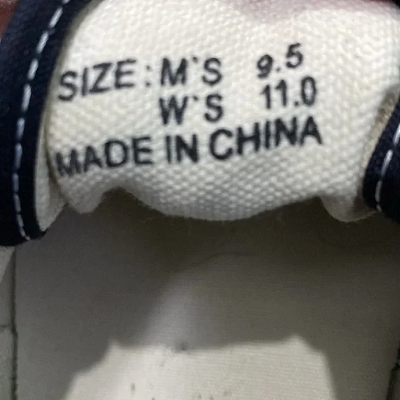 Vans Navy Blue Lace-Ups - M9.5 W11 - Picture 7 of 7